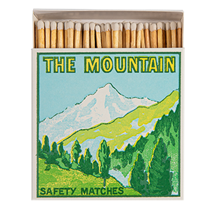The Mountain Matches | Square - Safety Matches, photo 1 of 2