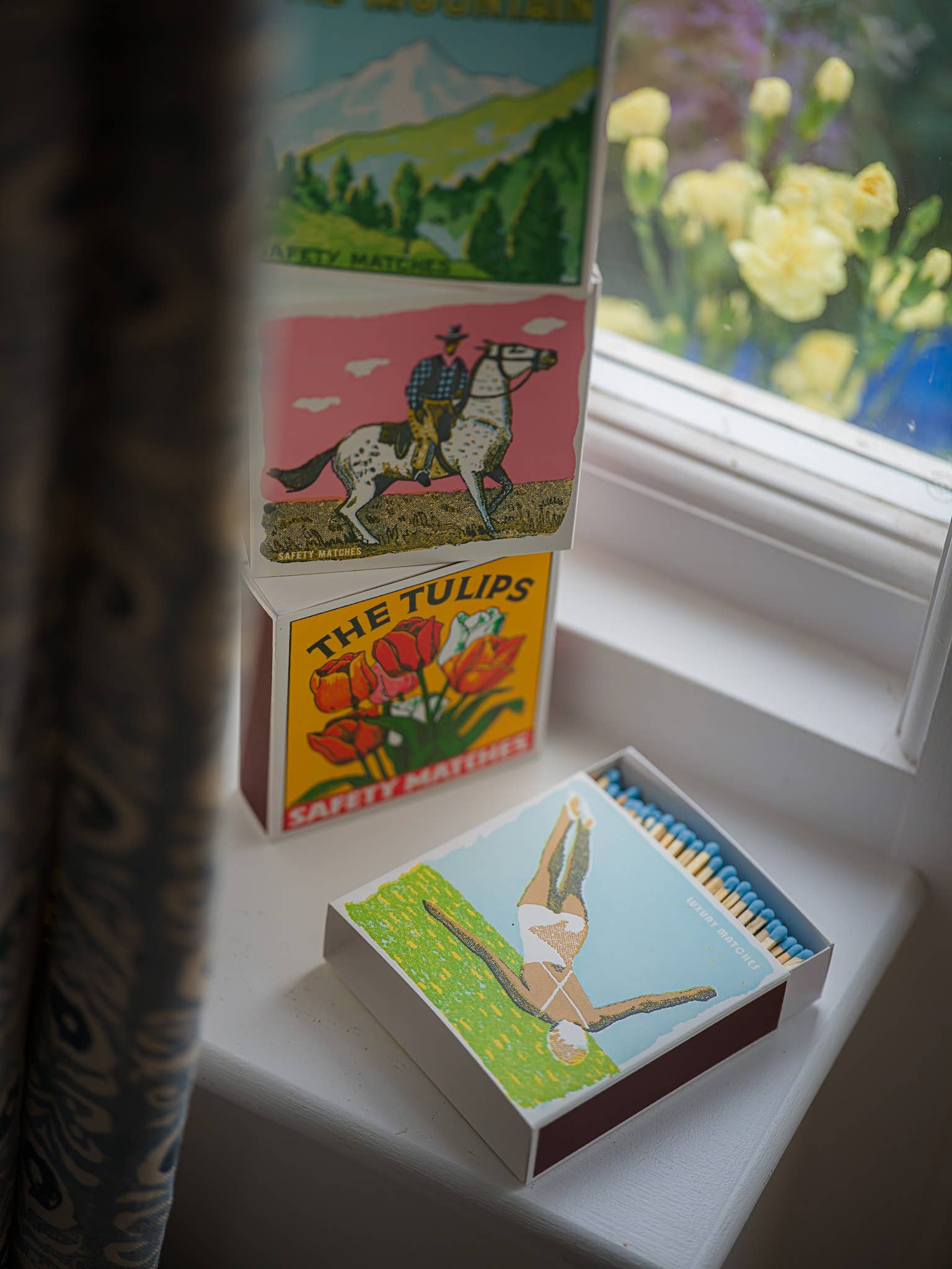 The Diver Matches | Square - Safety Matches, photo 2 of 2