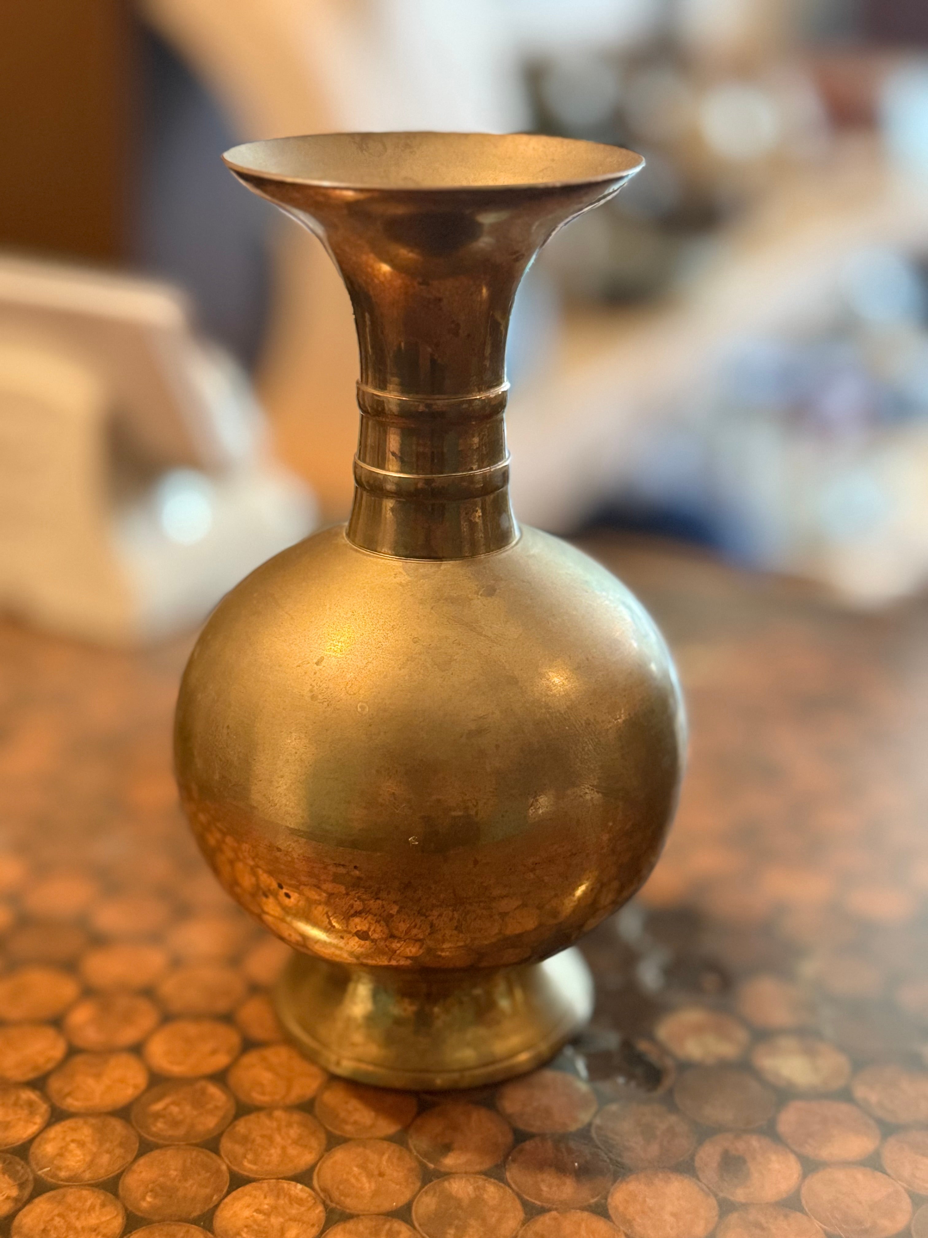 Brass Vase Made in India
