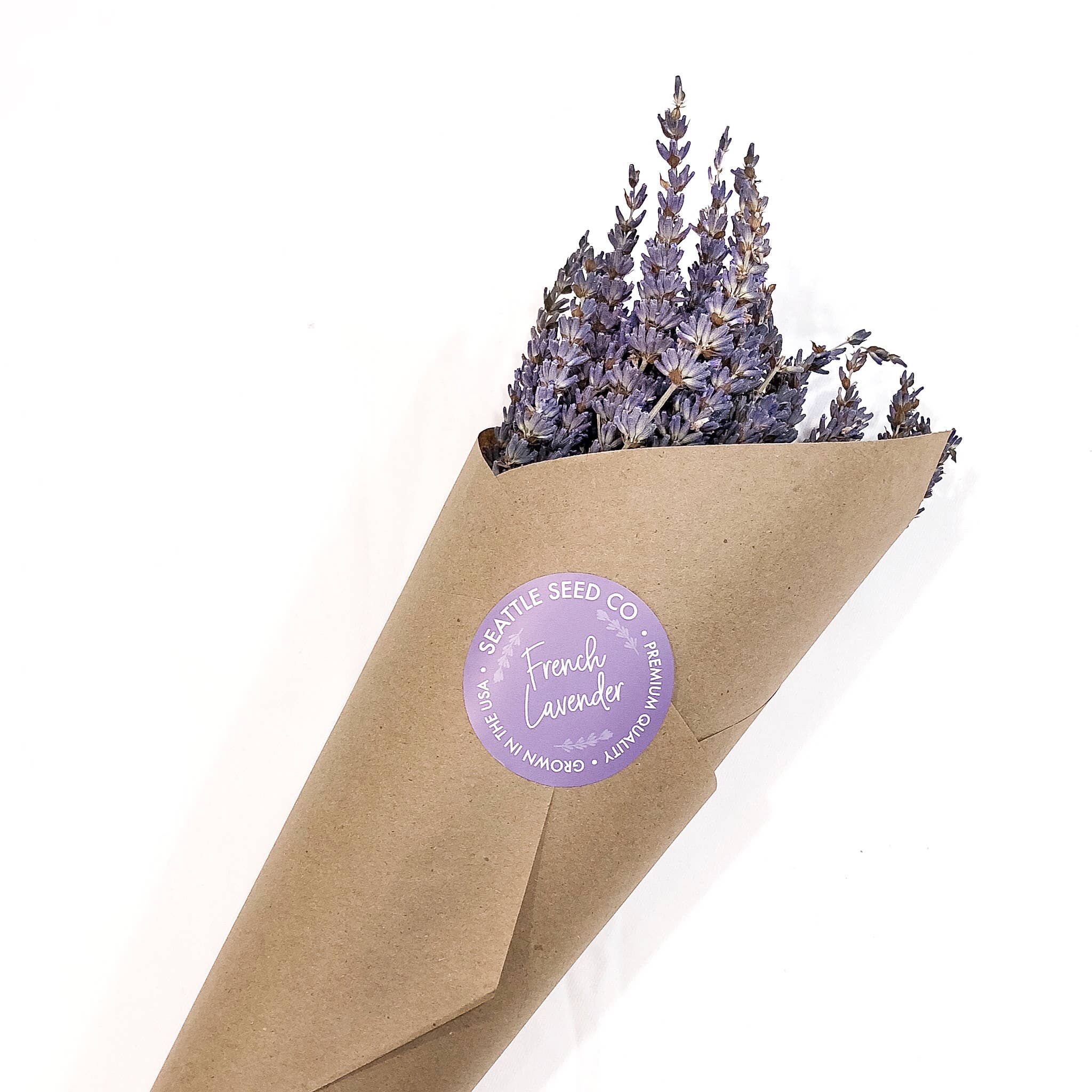 Fragrant Dried Grosso French Lavender Flowers Home Decor: Long Stems, photo 6 of 7