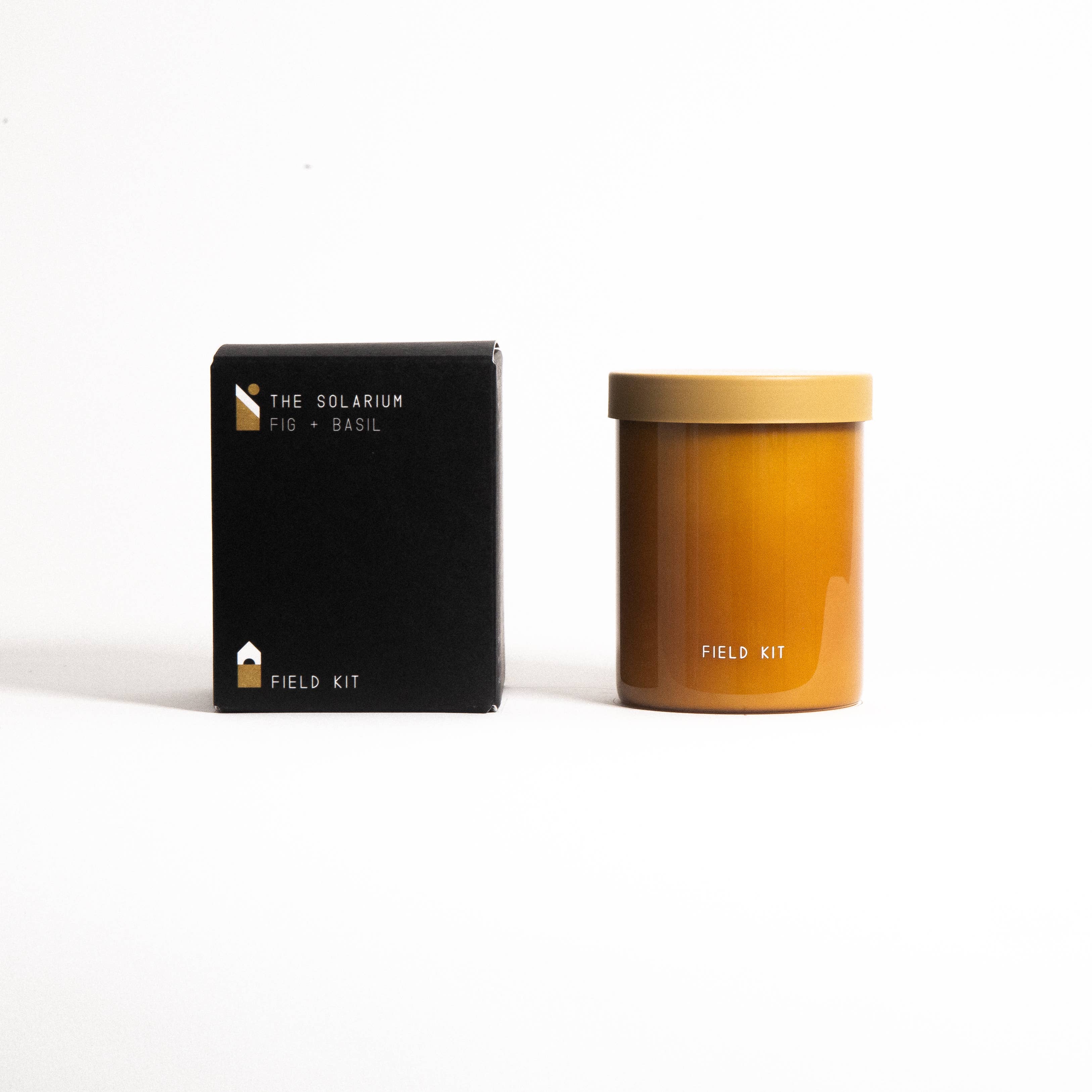 The Solarium Glass Candle - Fig + Basil, photo 2 of 4