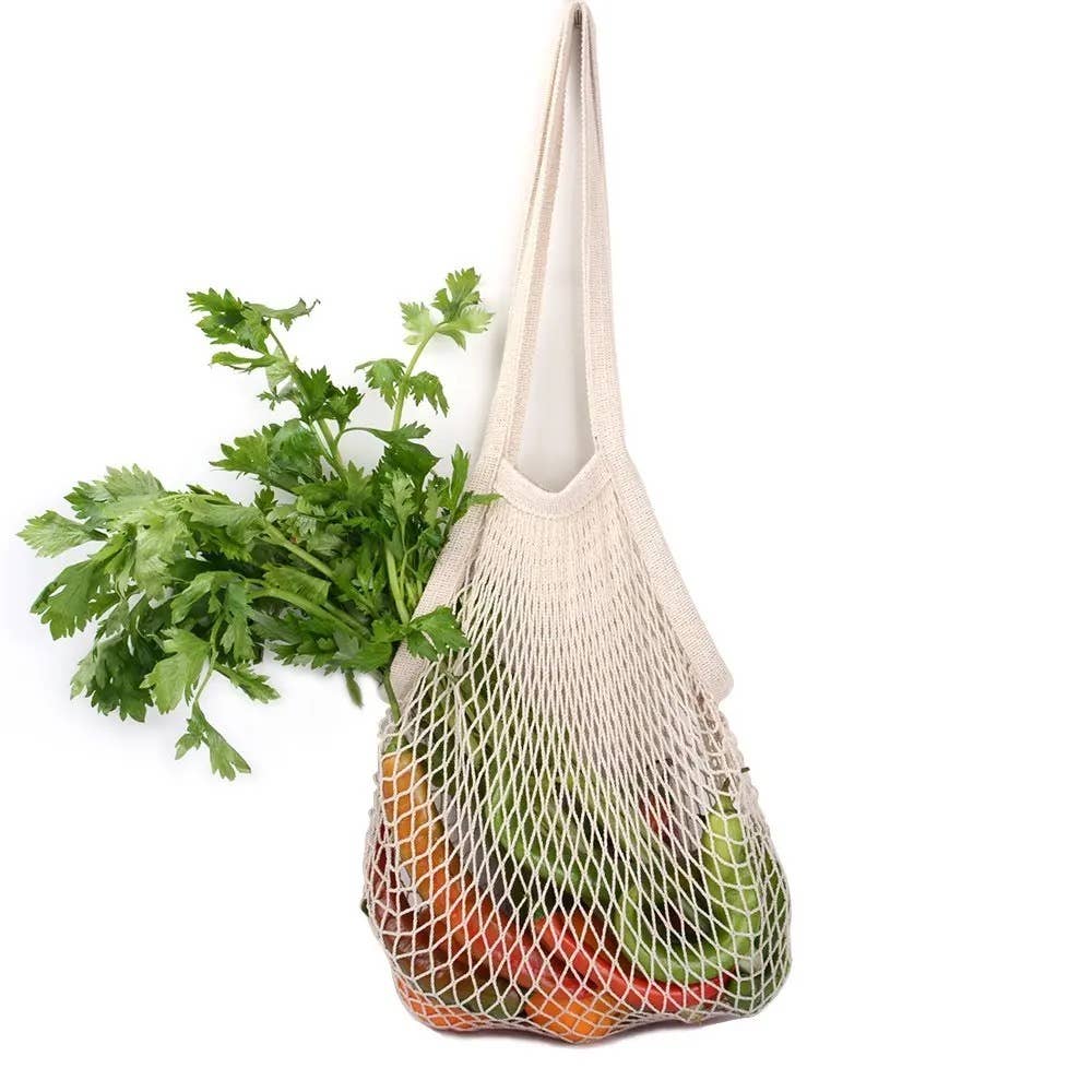 Mesh Market Bag: Natural, photo 7 of 8