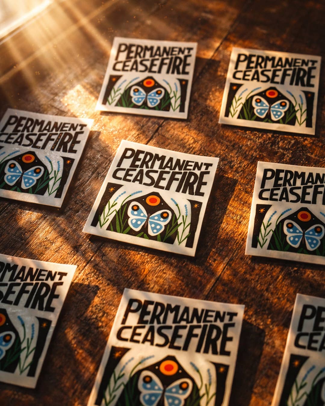 Sticker - Permanent Ceasefire, photo 2 of 2