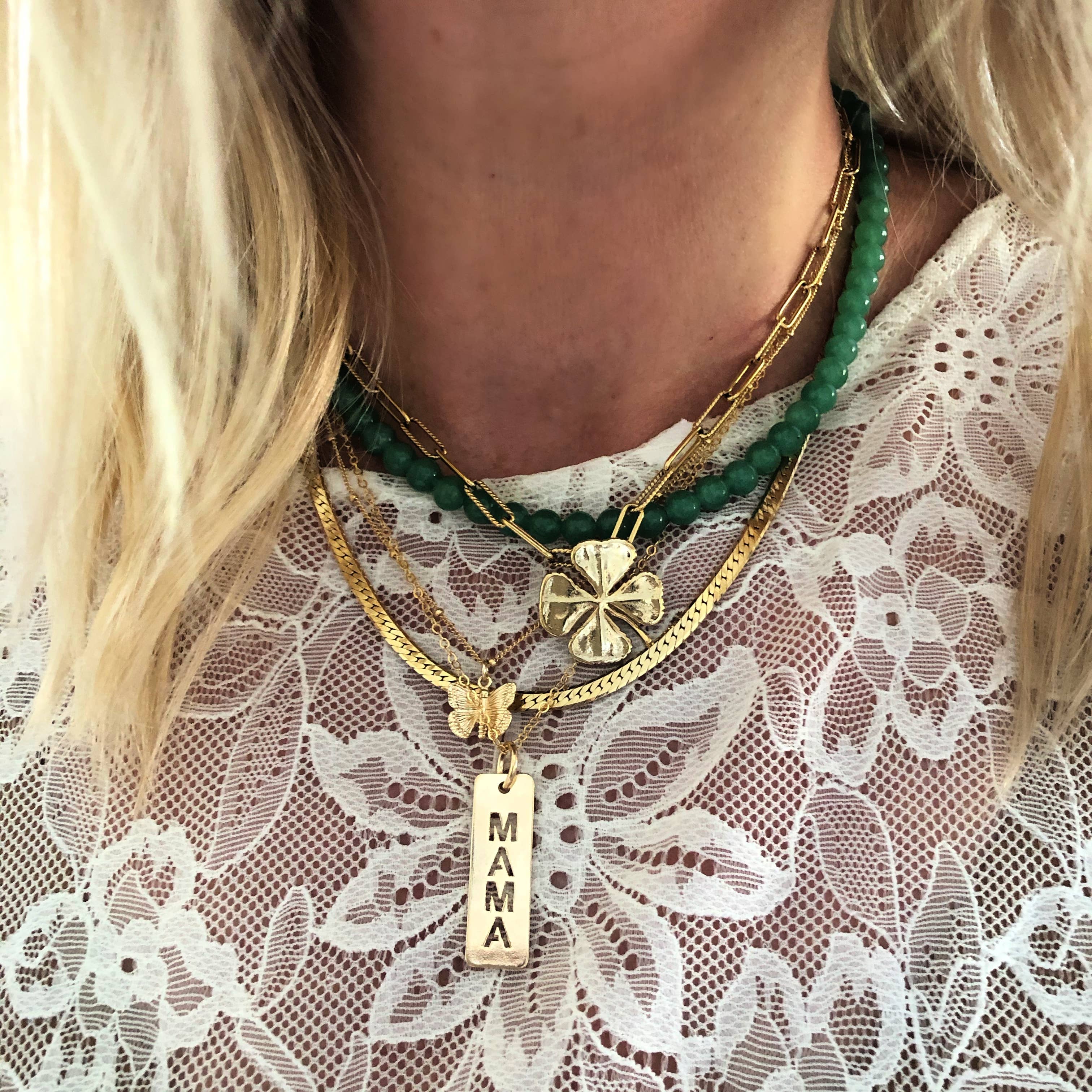 Aventurine Necklace, photo 4 of 4