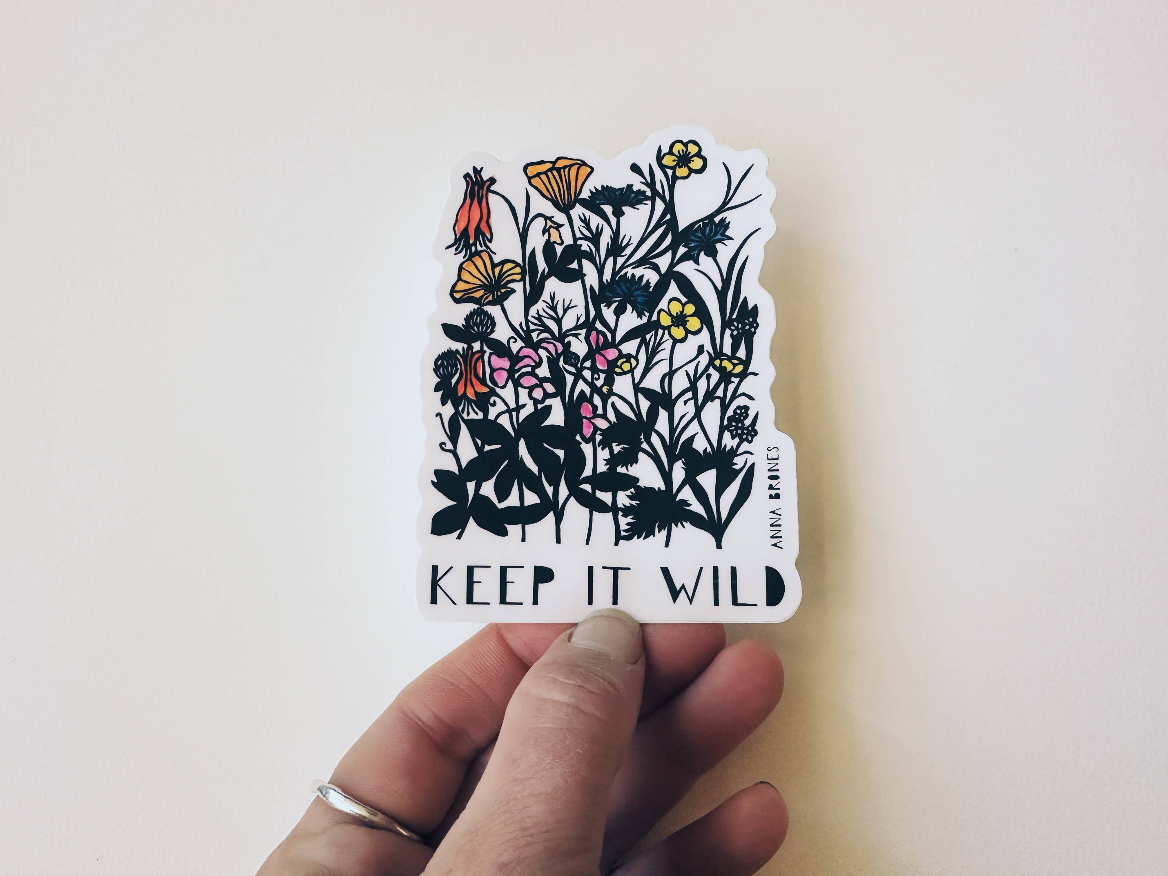 "Keep it Wild" Sticker