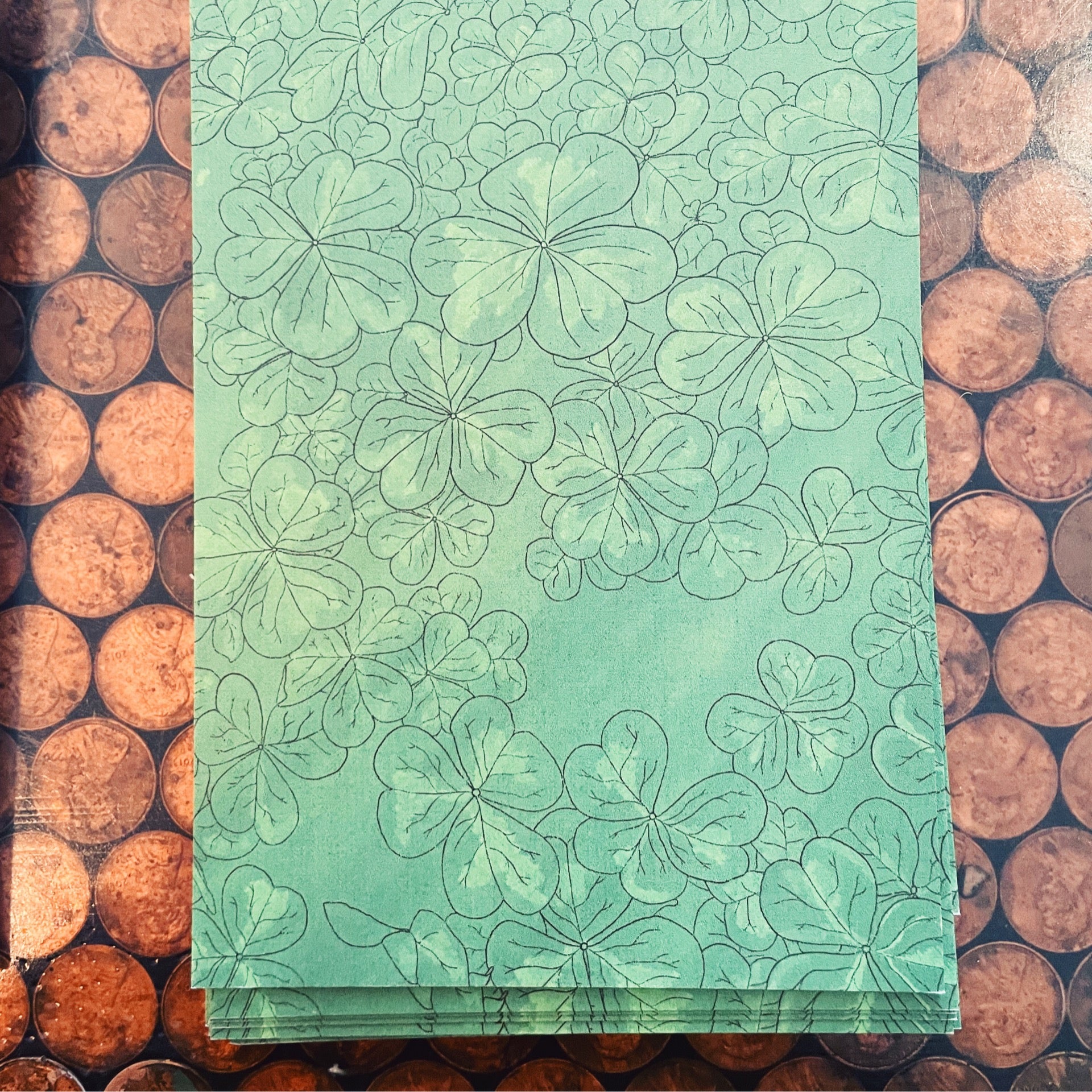 Clover Postcard