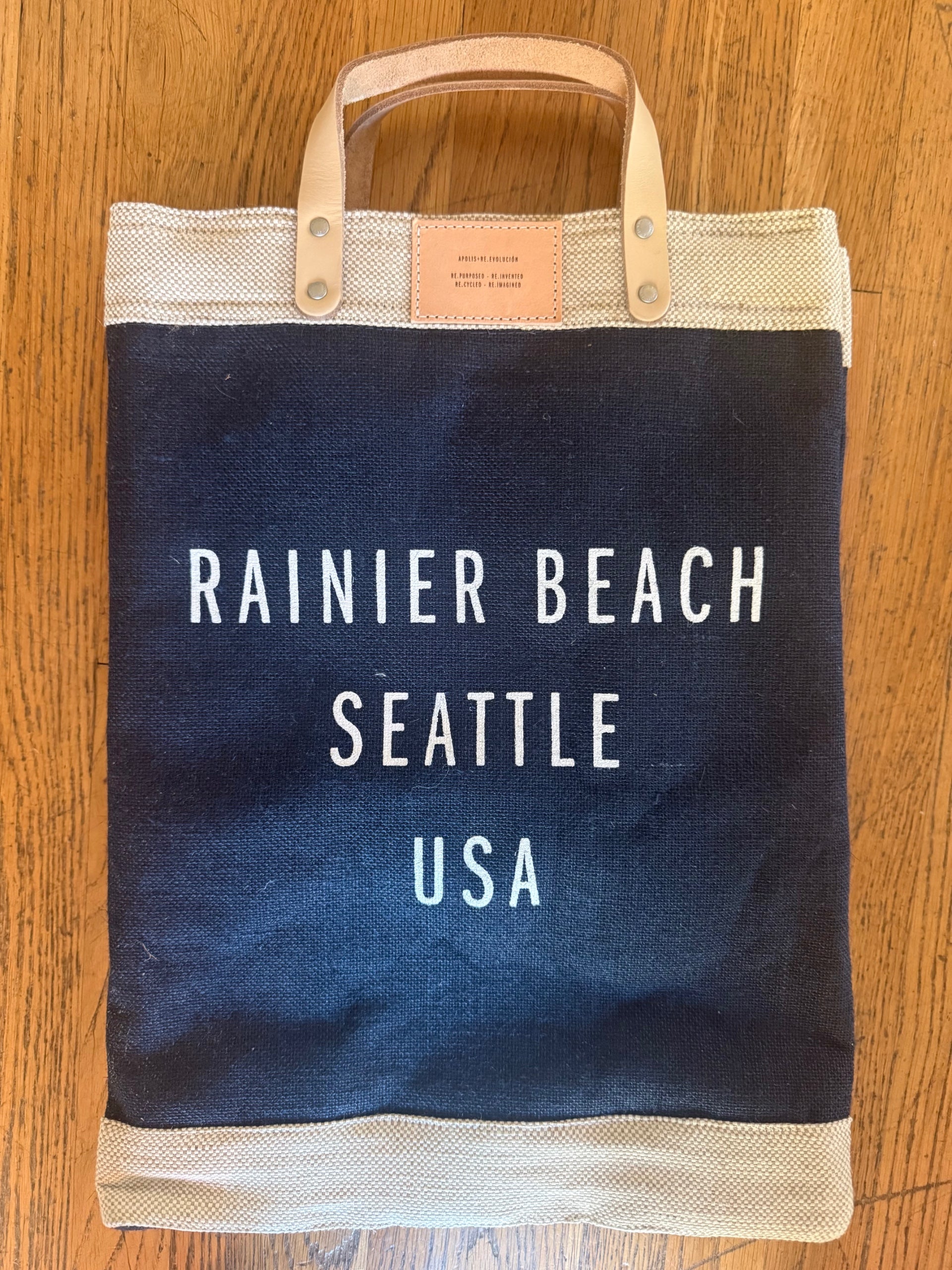 Customize Market Bag in Navy (003NV): Leave Blank, photo 1 of 8