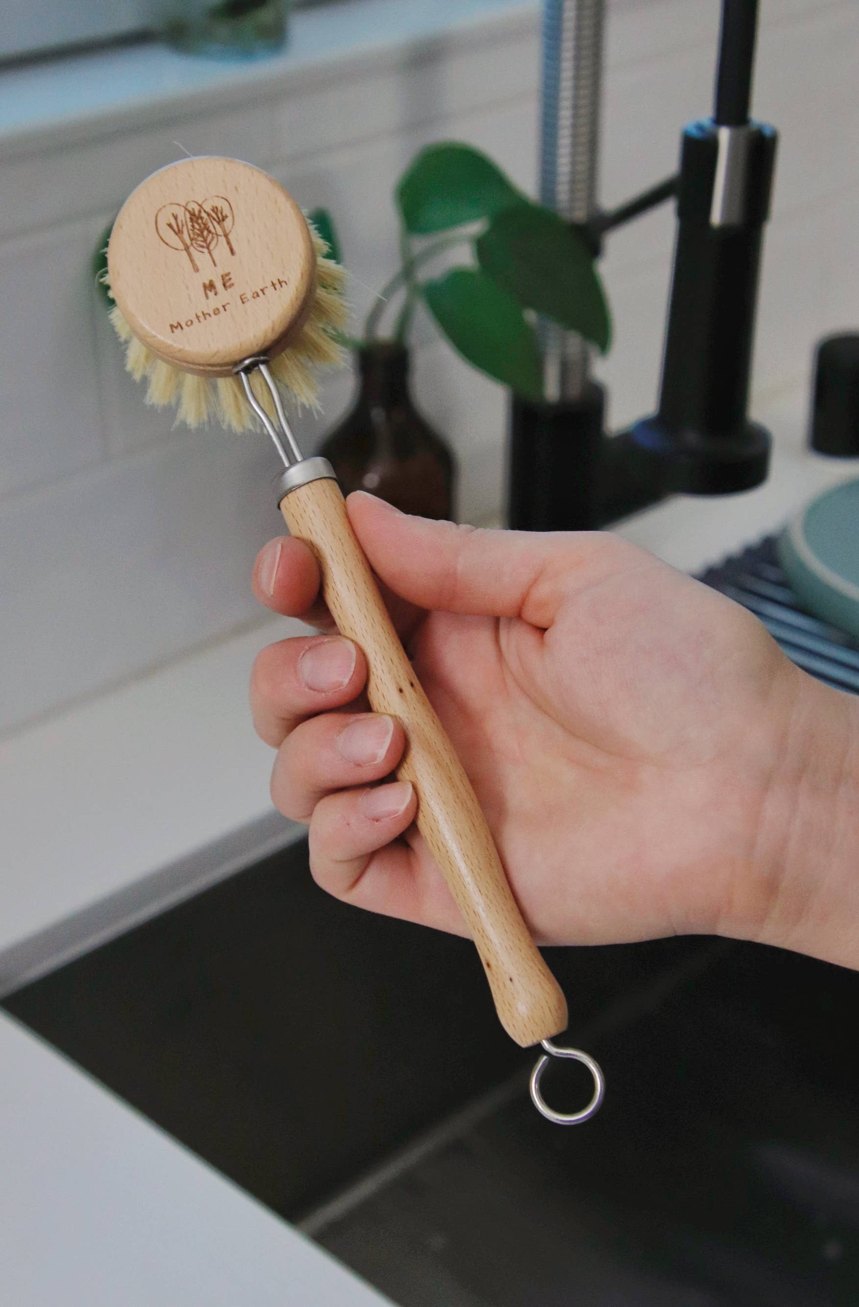 Sisal Kitchen Brush | Cleaning Supplies: Coated Sisal Kitchen Brush, photo 6 of 6