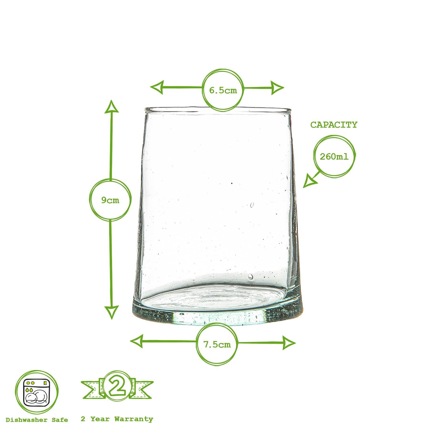 Moroccan Tumbler Medium - clear, photo 5 of 5