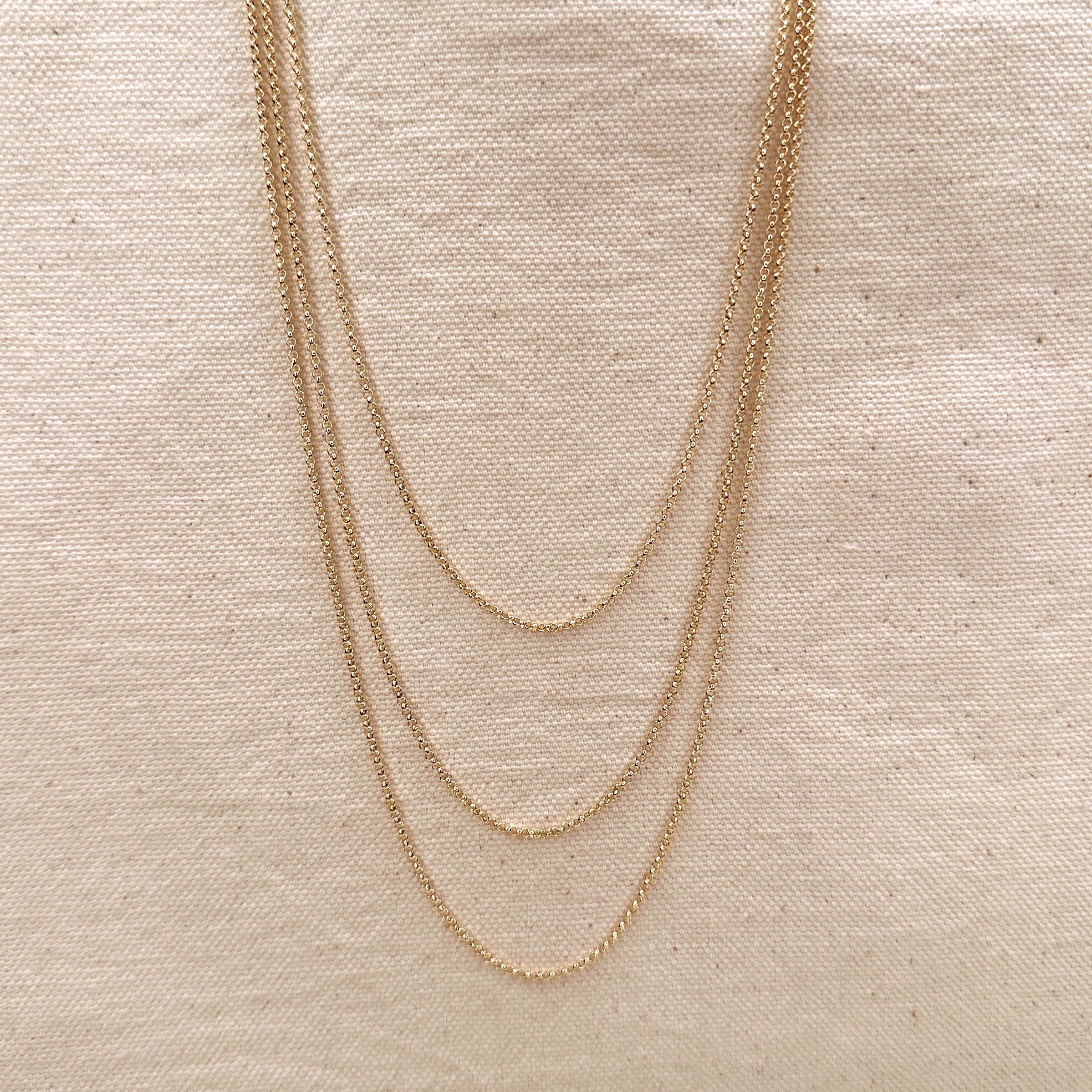 24”- 1.5mm Rolo Chain, photo 4 of 4