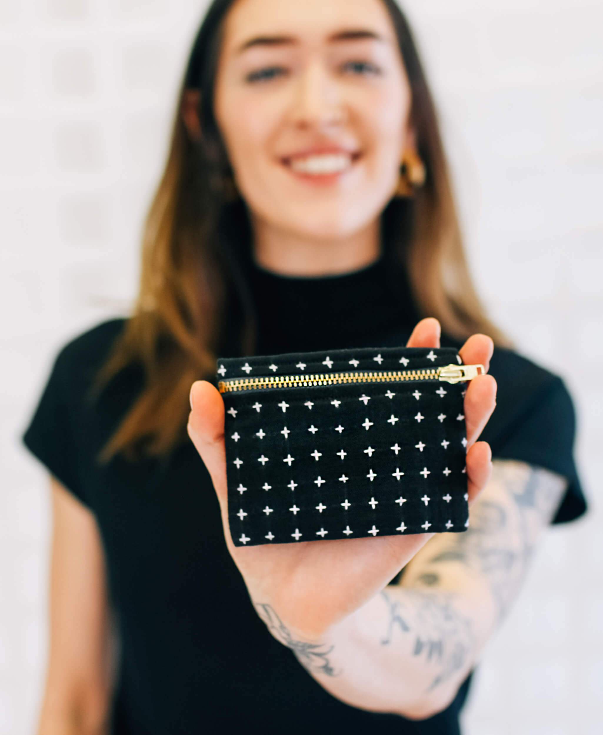 Cross-Stitch Coin Purse: Spruce, photo 2 of 8