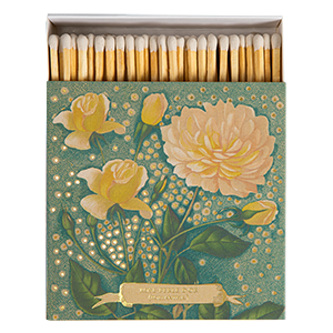 Rose Perle d'or Matches | Square - Safety Matches, photo 1 of 4