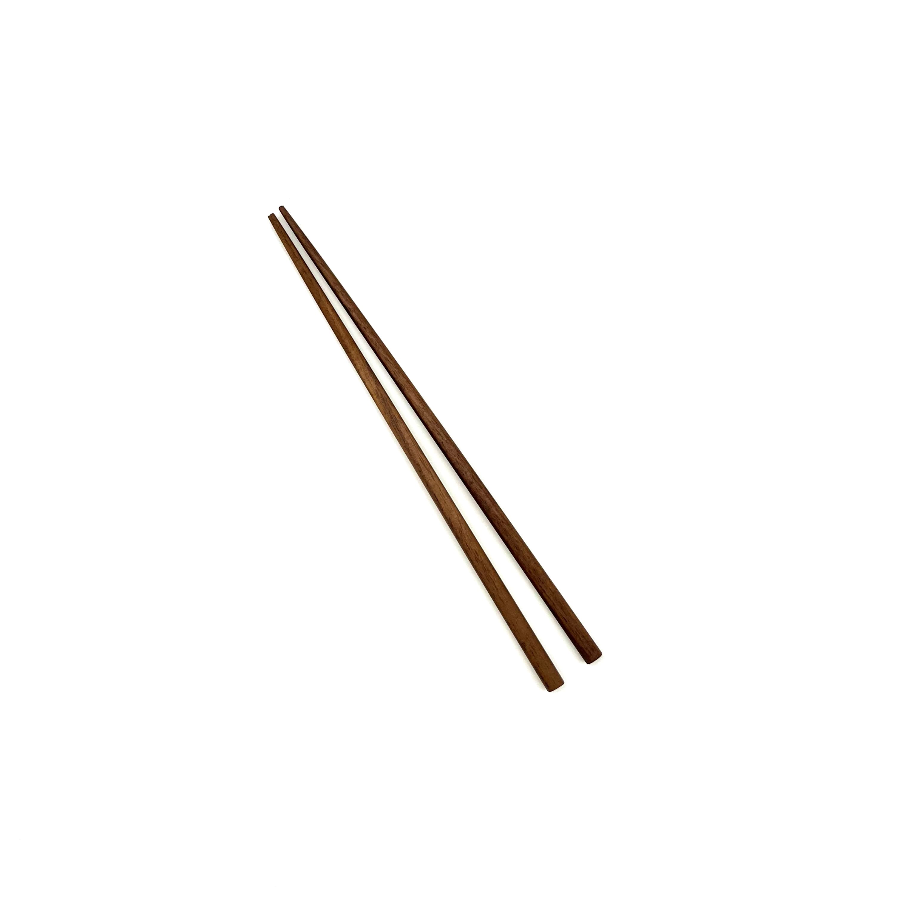 9" Walnut Chopsticks - Handmade Wooden Utensils, photo 1 of 3