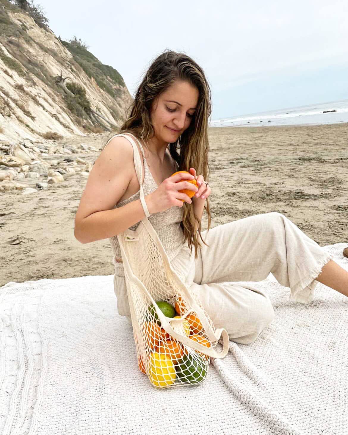 The "One Tripper" HUGE Mesh Market Bag | Zero Waste: Natural, photo 4 of 7