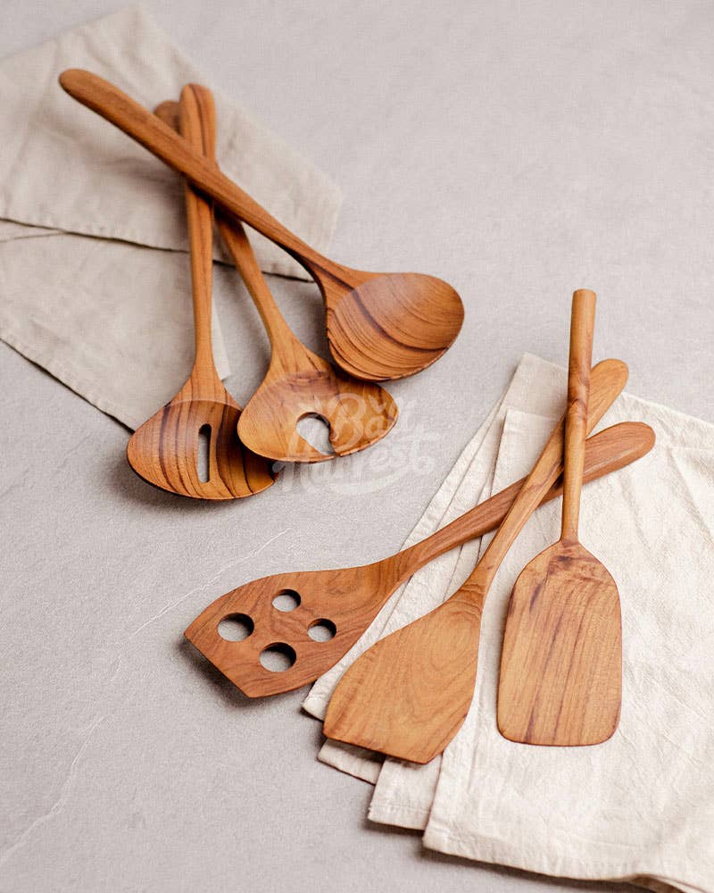 Teak Wooden Spatula, photo 3 of 8