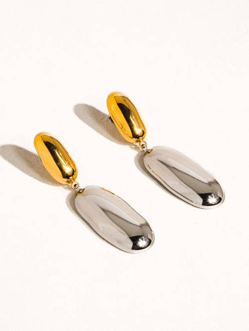 Gemali 18K Non-Tarnish Classic Drop Earring: Multi-Colored, photo 6 of 6