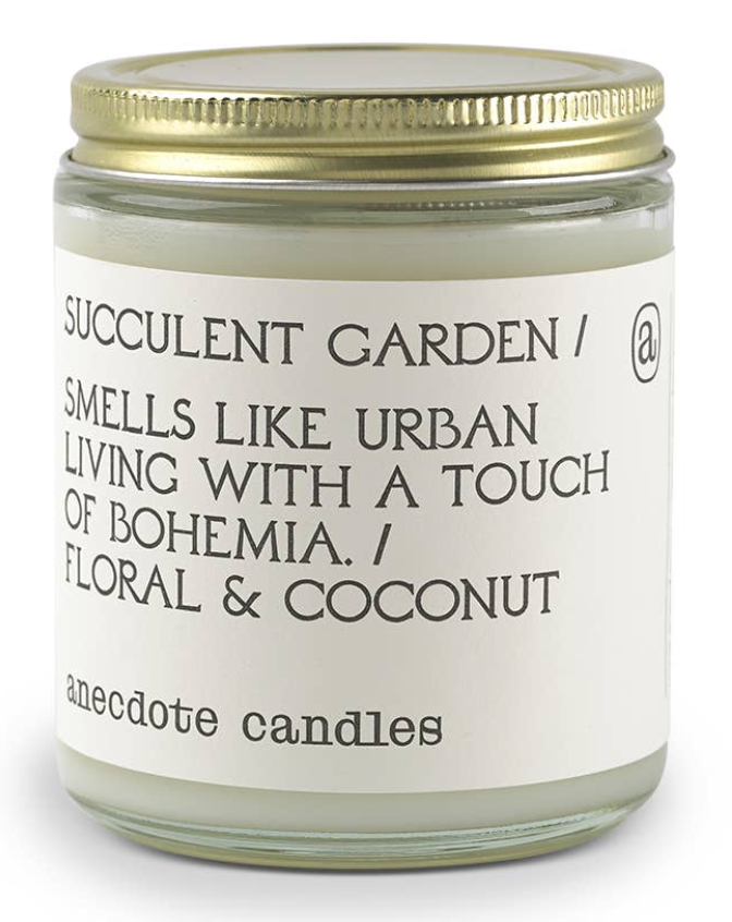 Succulent Garden Candle