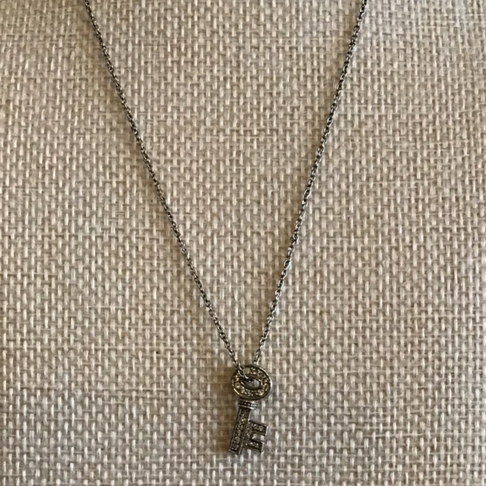 Silver Key pendant