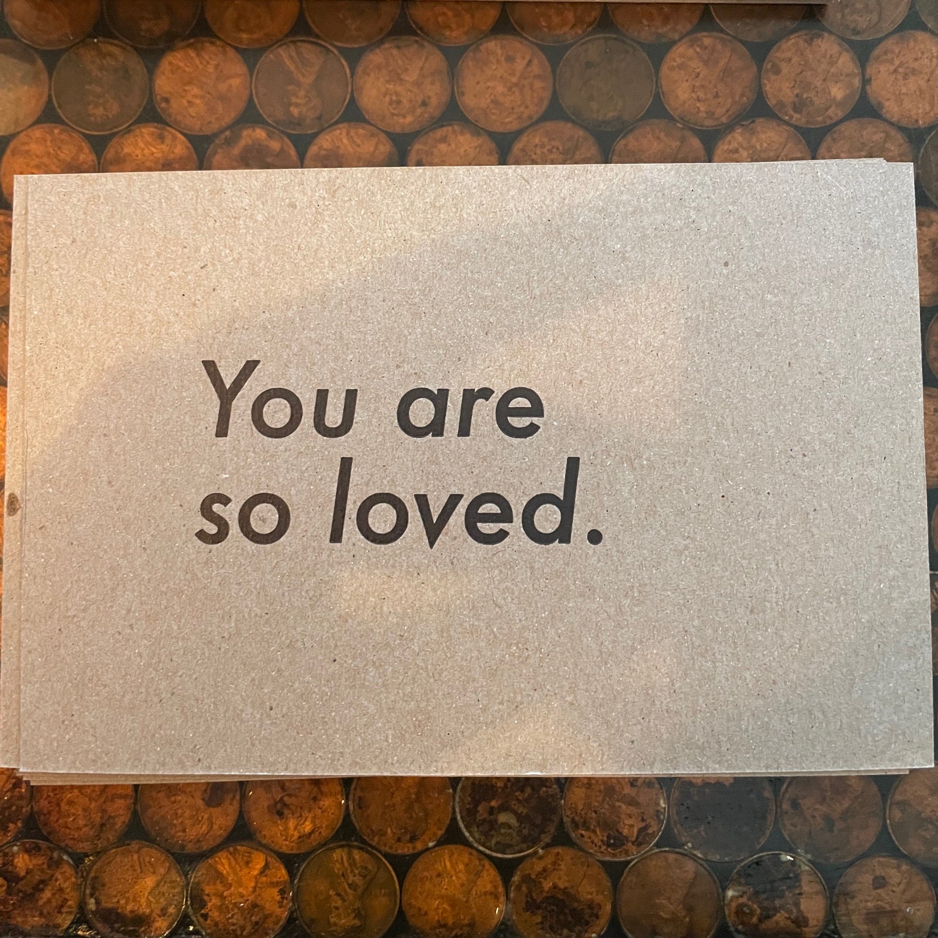 You Are So Loved Postcard