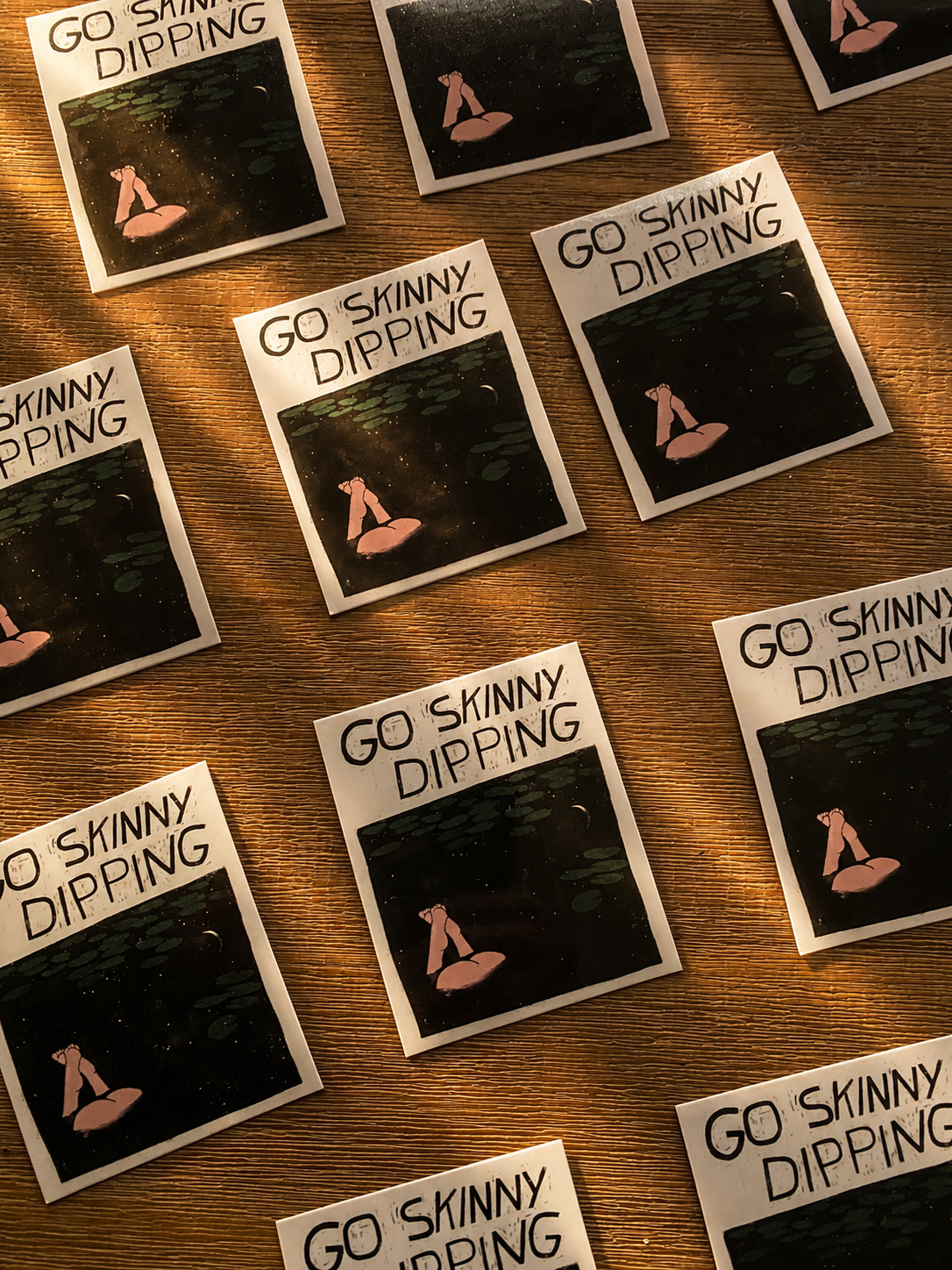 Go Skinny Dipping Sticker, photo 3 of 4