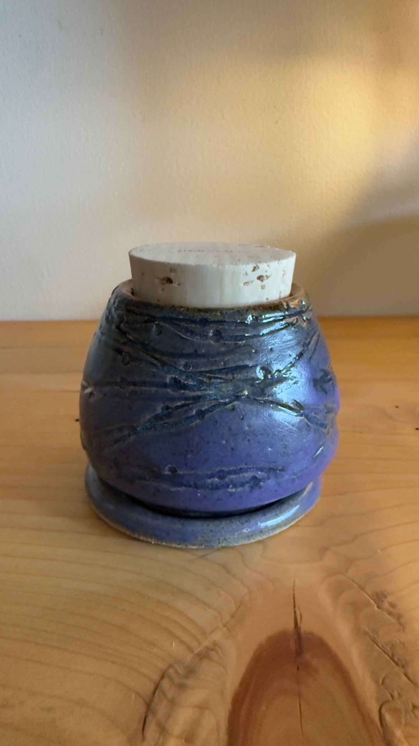 Small purple potion bottle