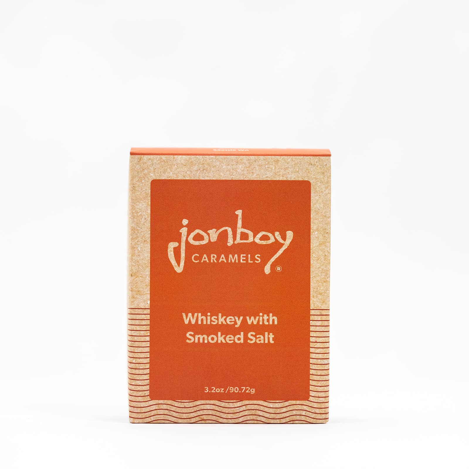 Whiskey with Smoked Salt Caramels - 3.2 oz Box, photo 1 of 6