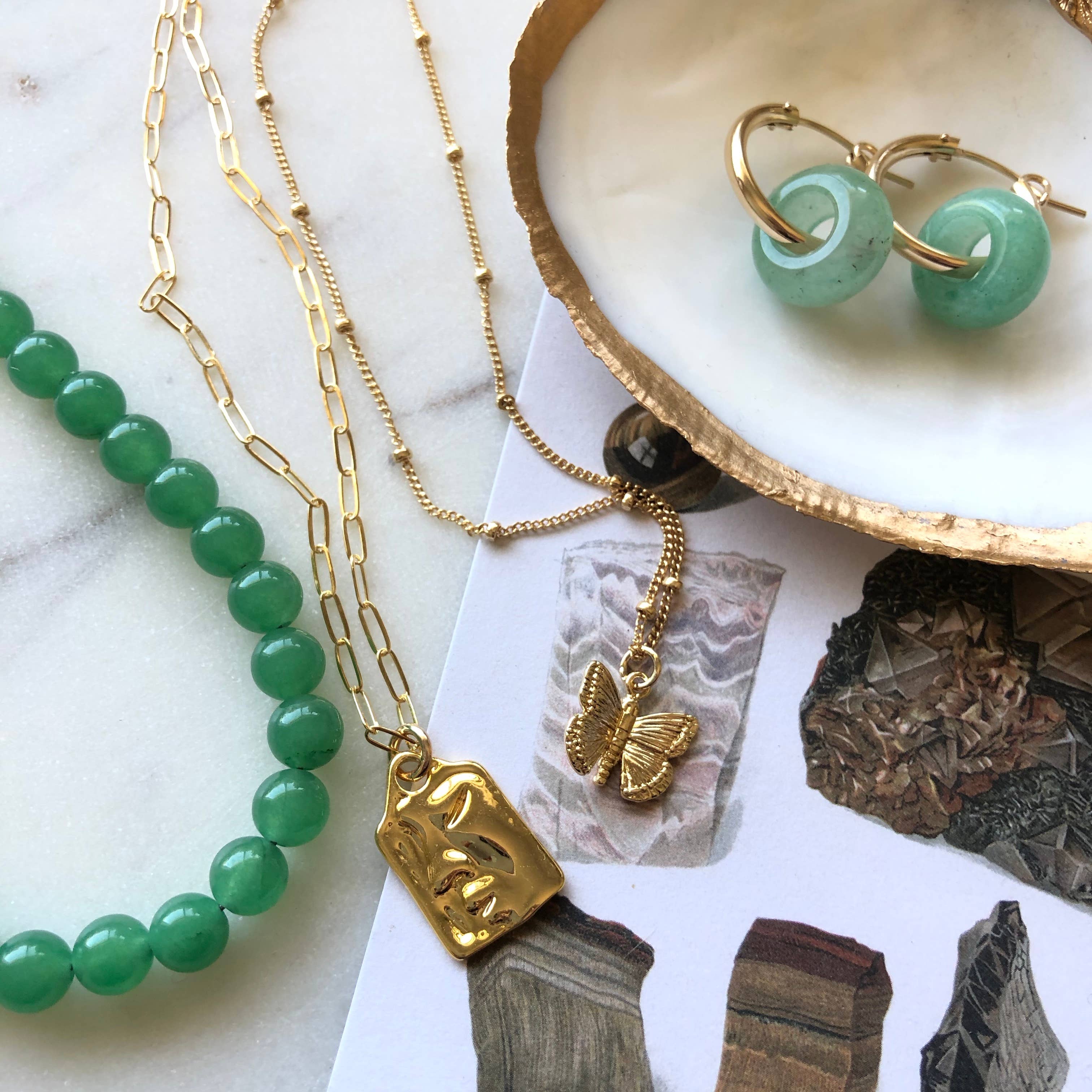 Aventurine Necklace, photo 2 of 4