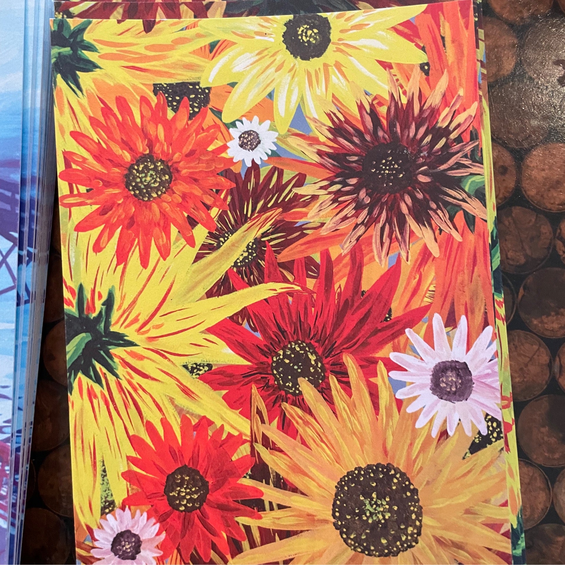Sunflowers Postcard