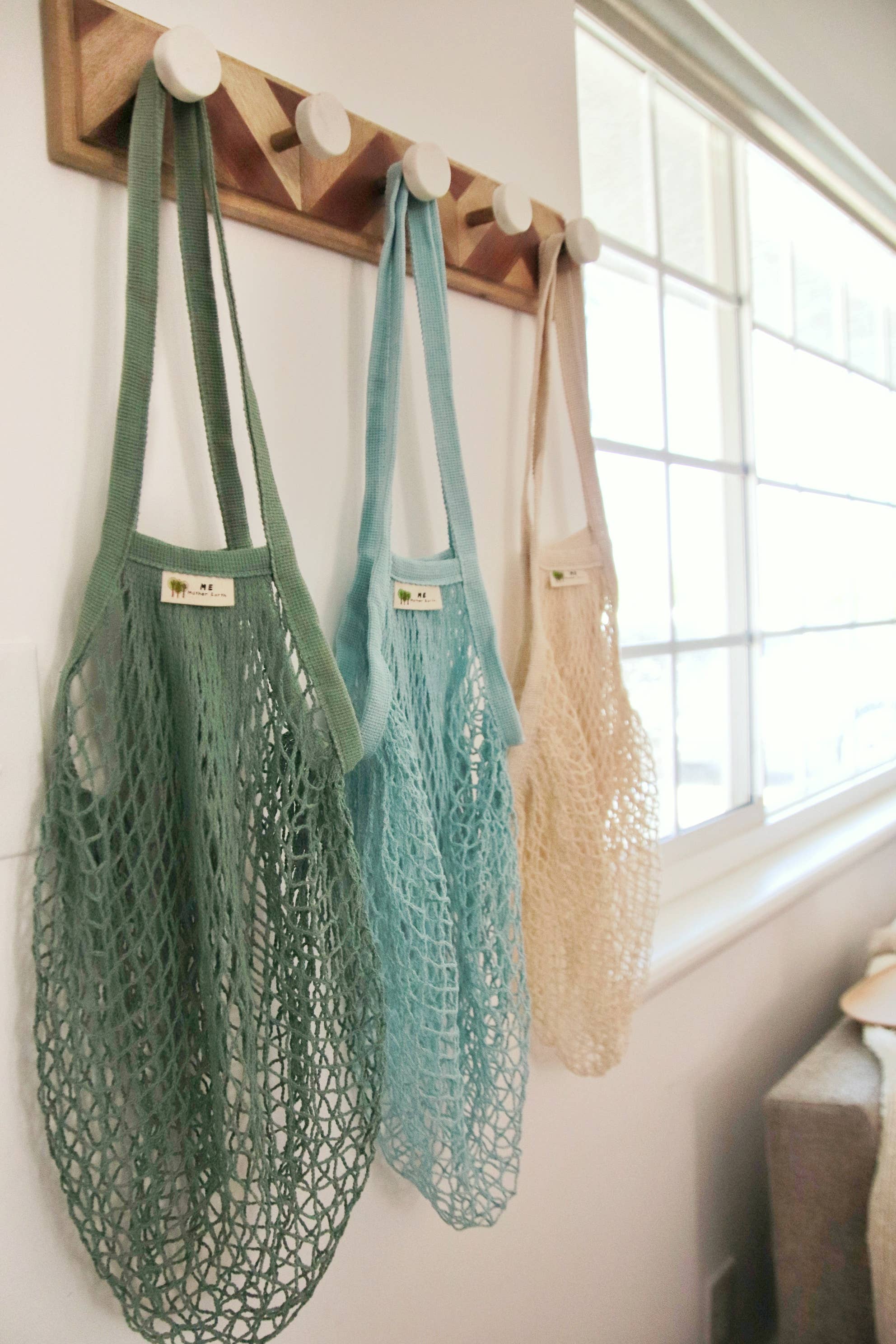 The "One Tripper" HUGE Mesh Market Bag | Zero Waste: Natural, photo 2 of 7