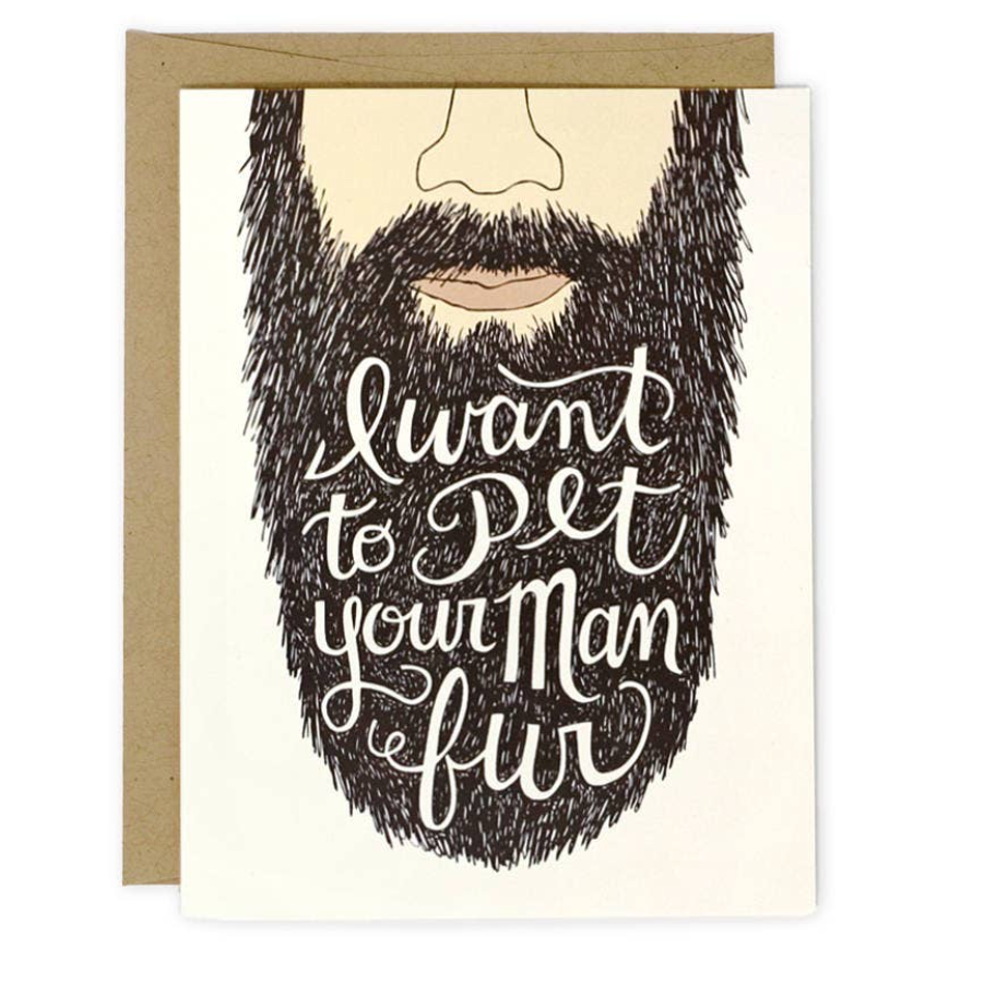 Man Fur Card