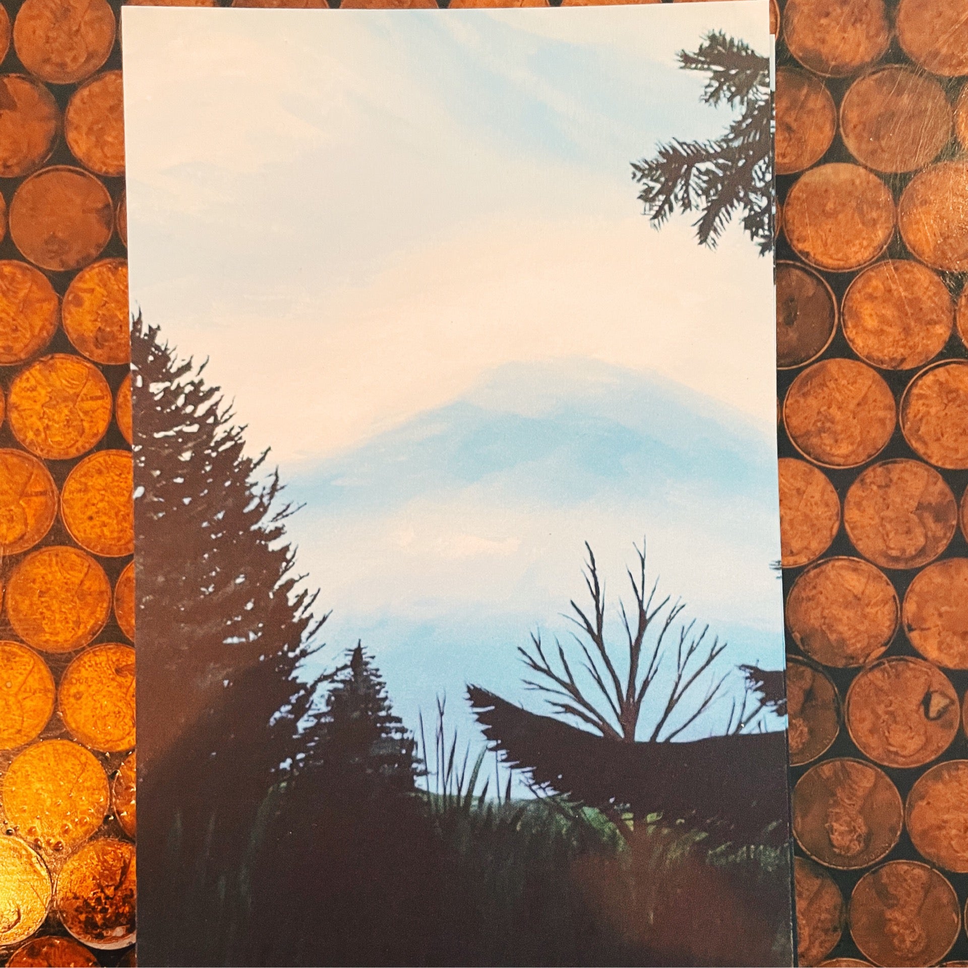 Misty Postcard