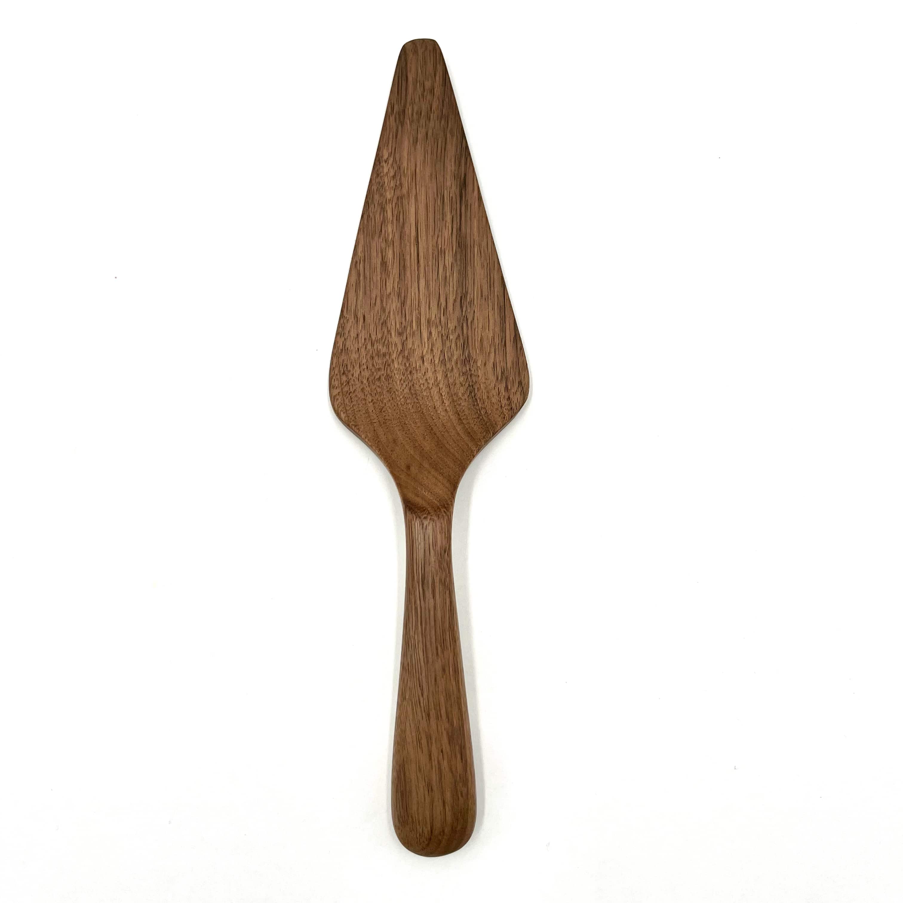Walnut Wood Cake Server Set - Kitchen Serving Utensils, photo 2 of 3