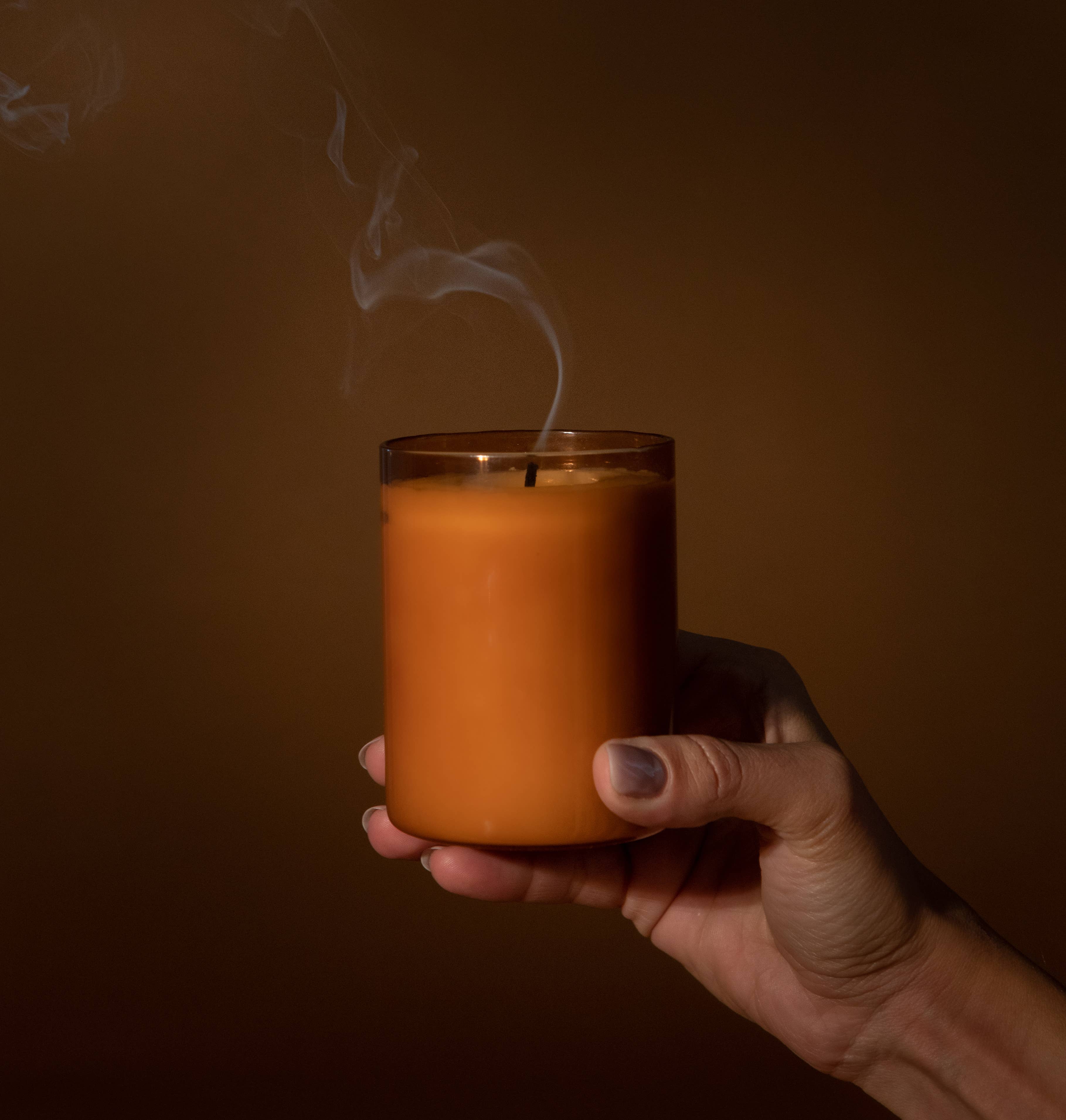 The Fire Glass Candle - Burning Wood, photo 4 of 4