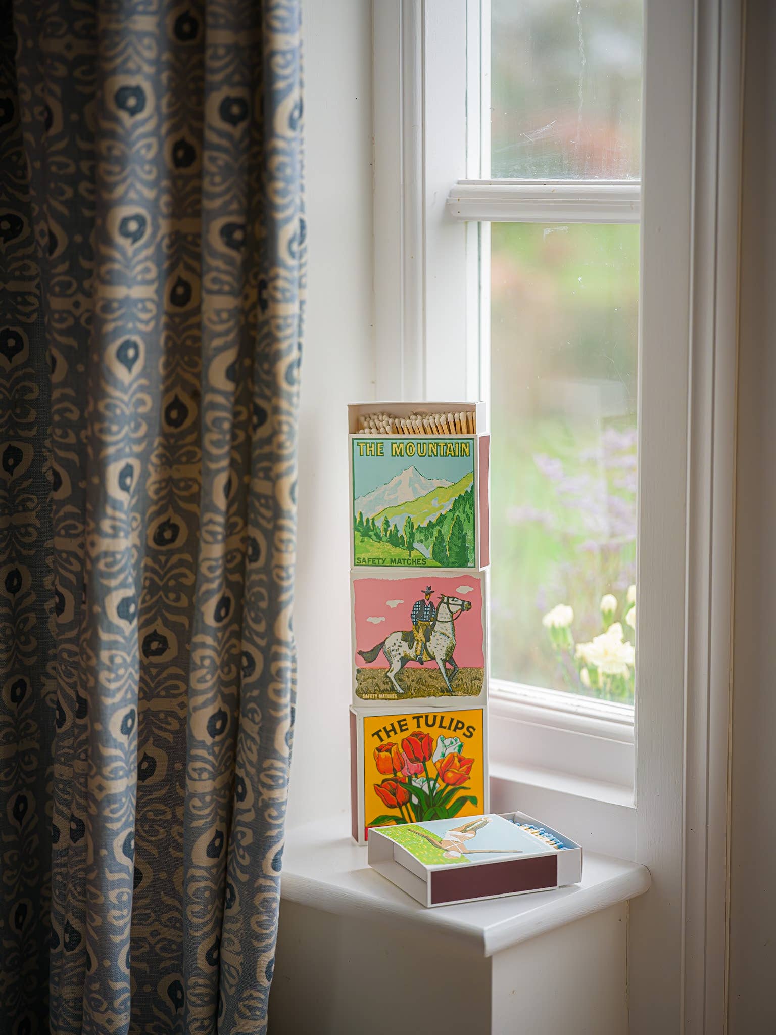 The Tulips Matches | Square - Safety Matches, photo 2 of 3