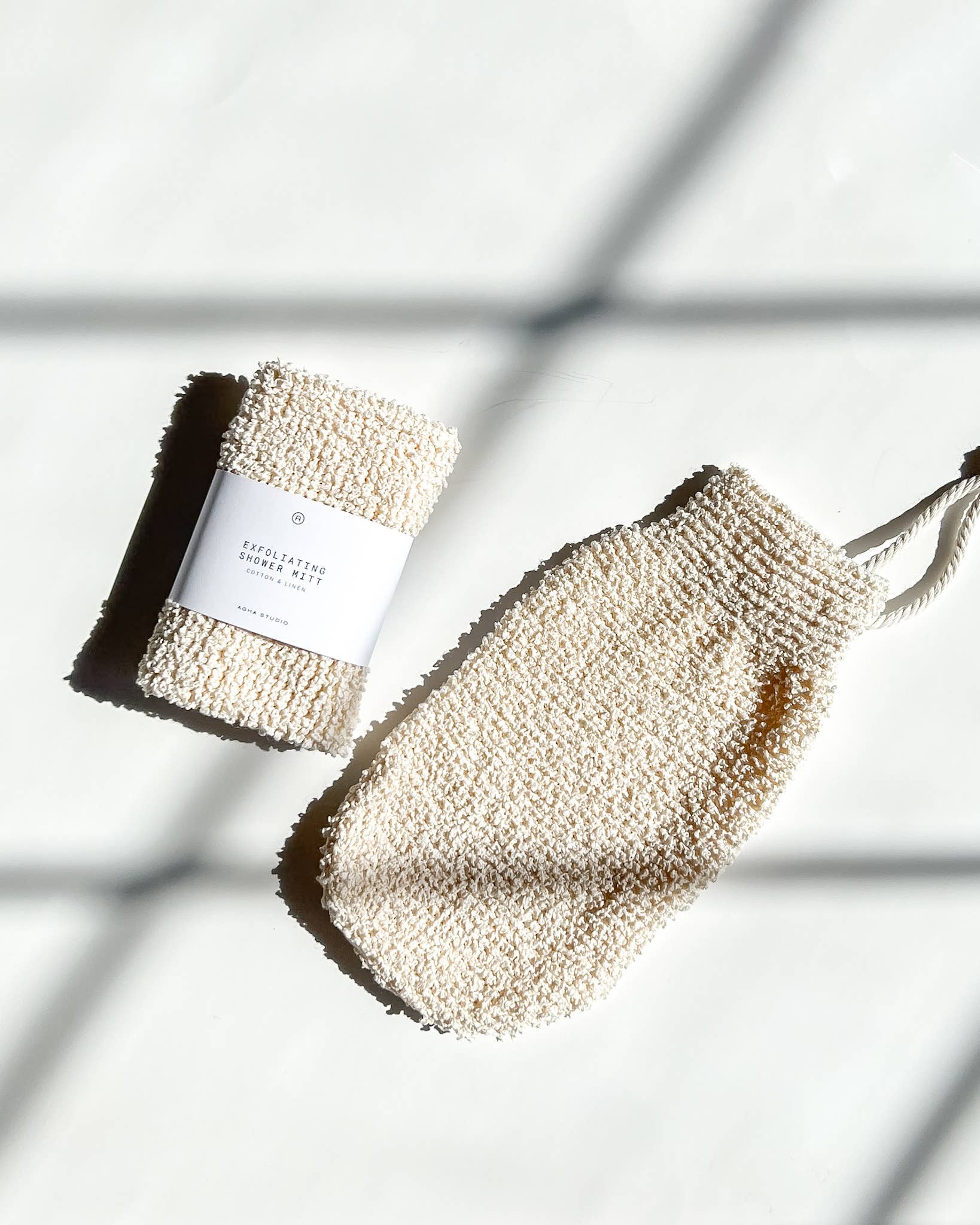 Exfoliating Hemp Shower Mitt, photo 2 of 2
