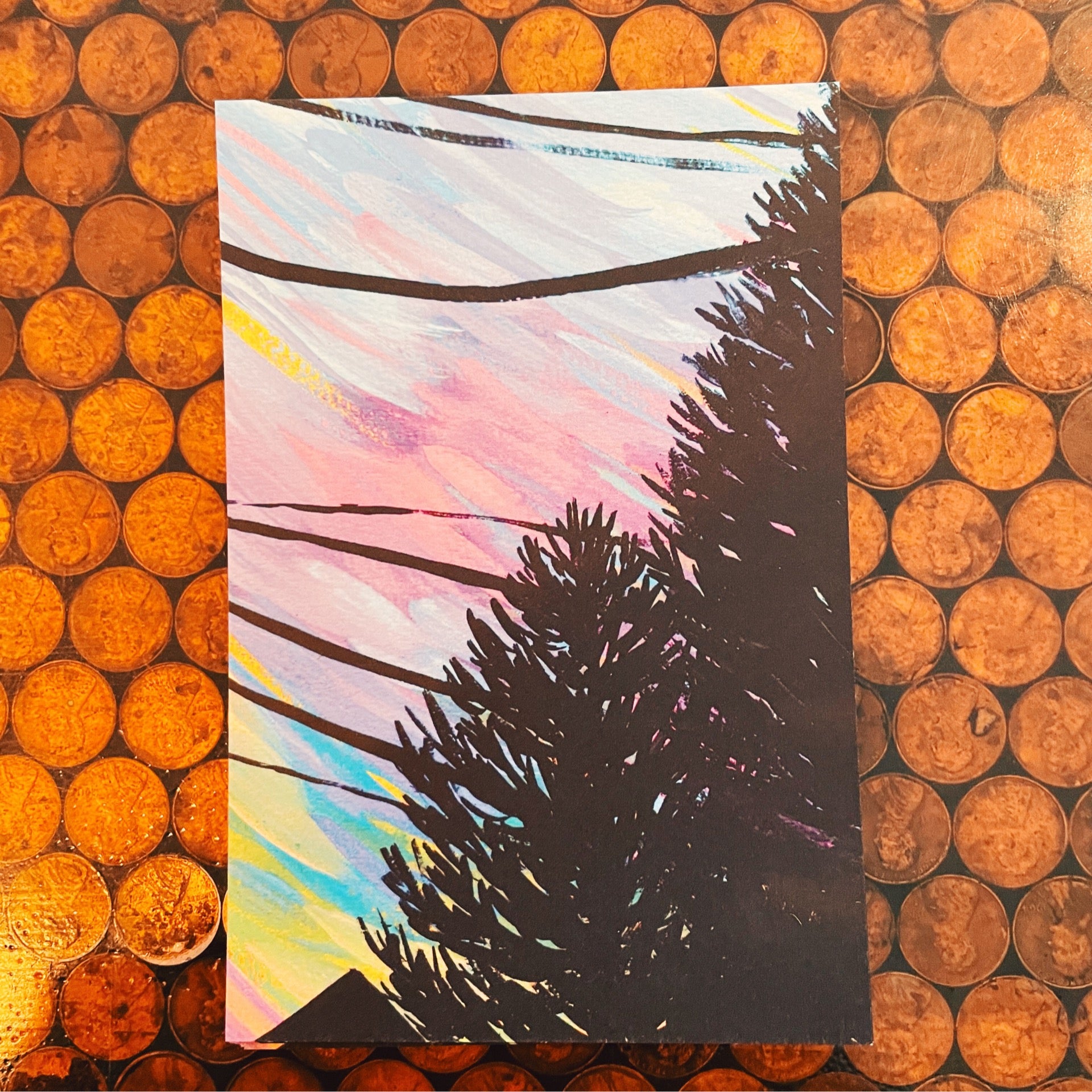 Sunset Postcard