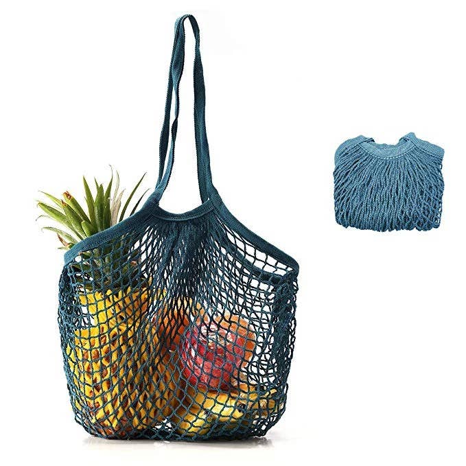 Mesh Market Bag: Orange, photo 6 of 8