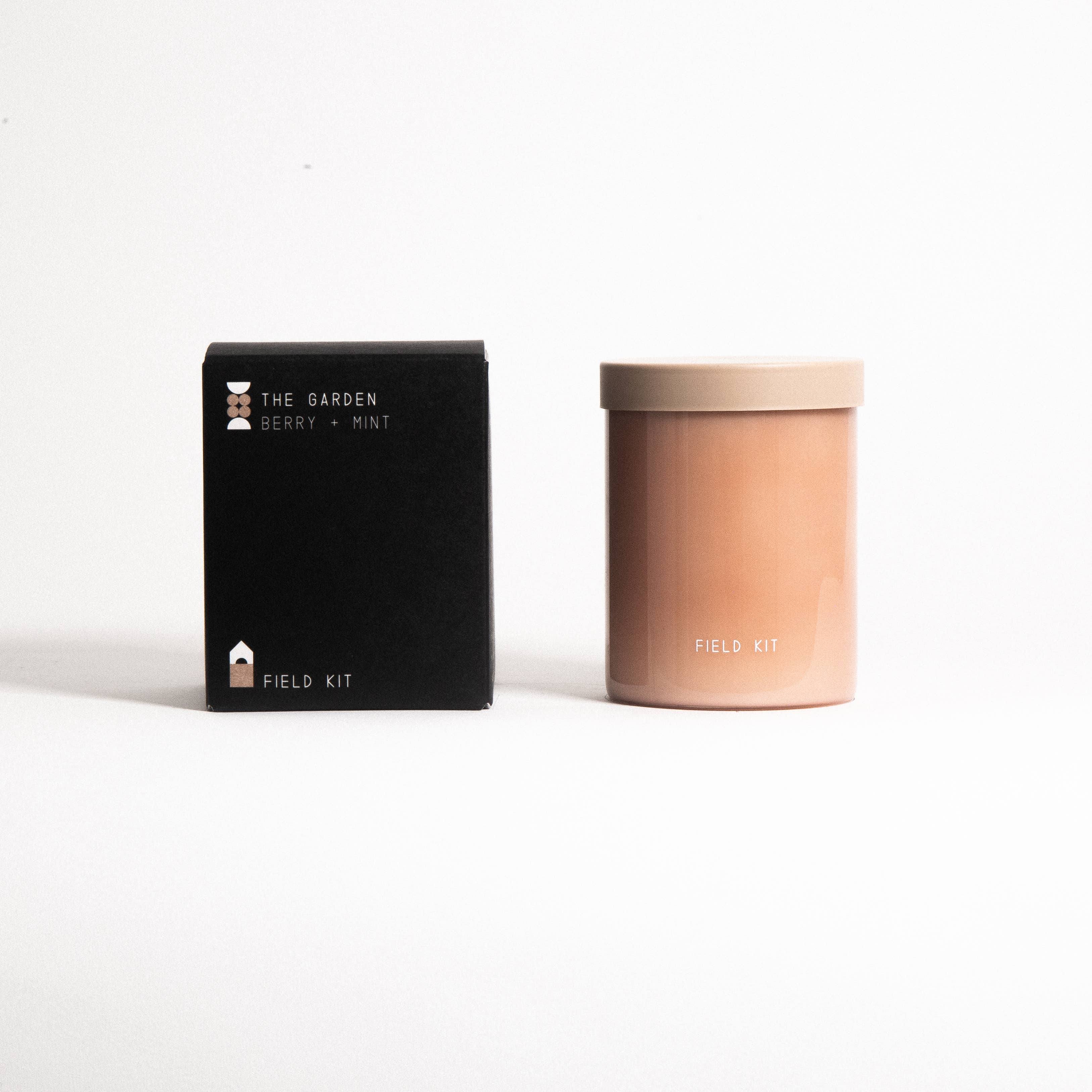 The Garden Glass Candle - Berry + Mint, photo 2 of 4