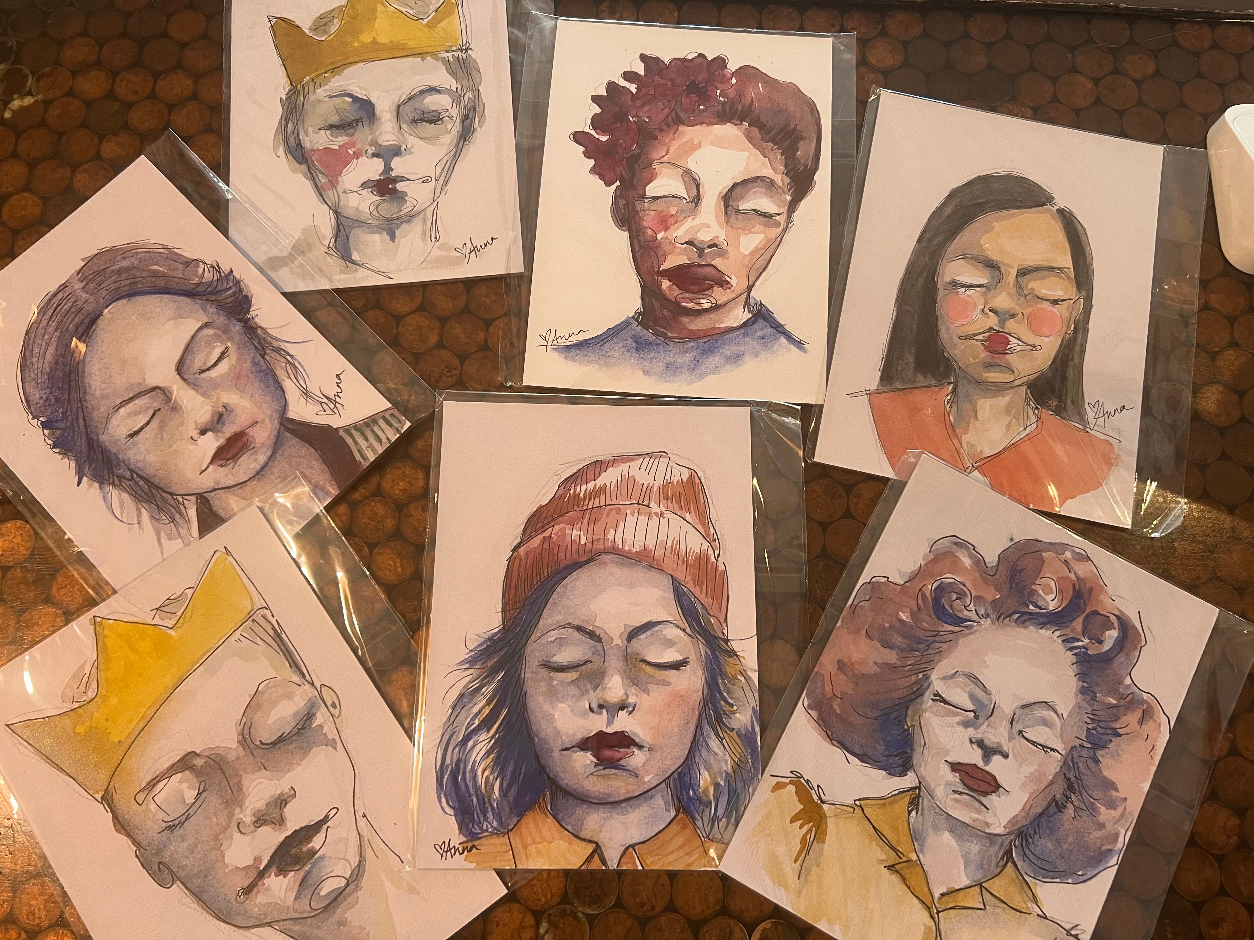 Original Art 5x7