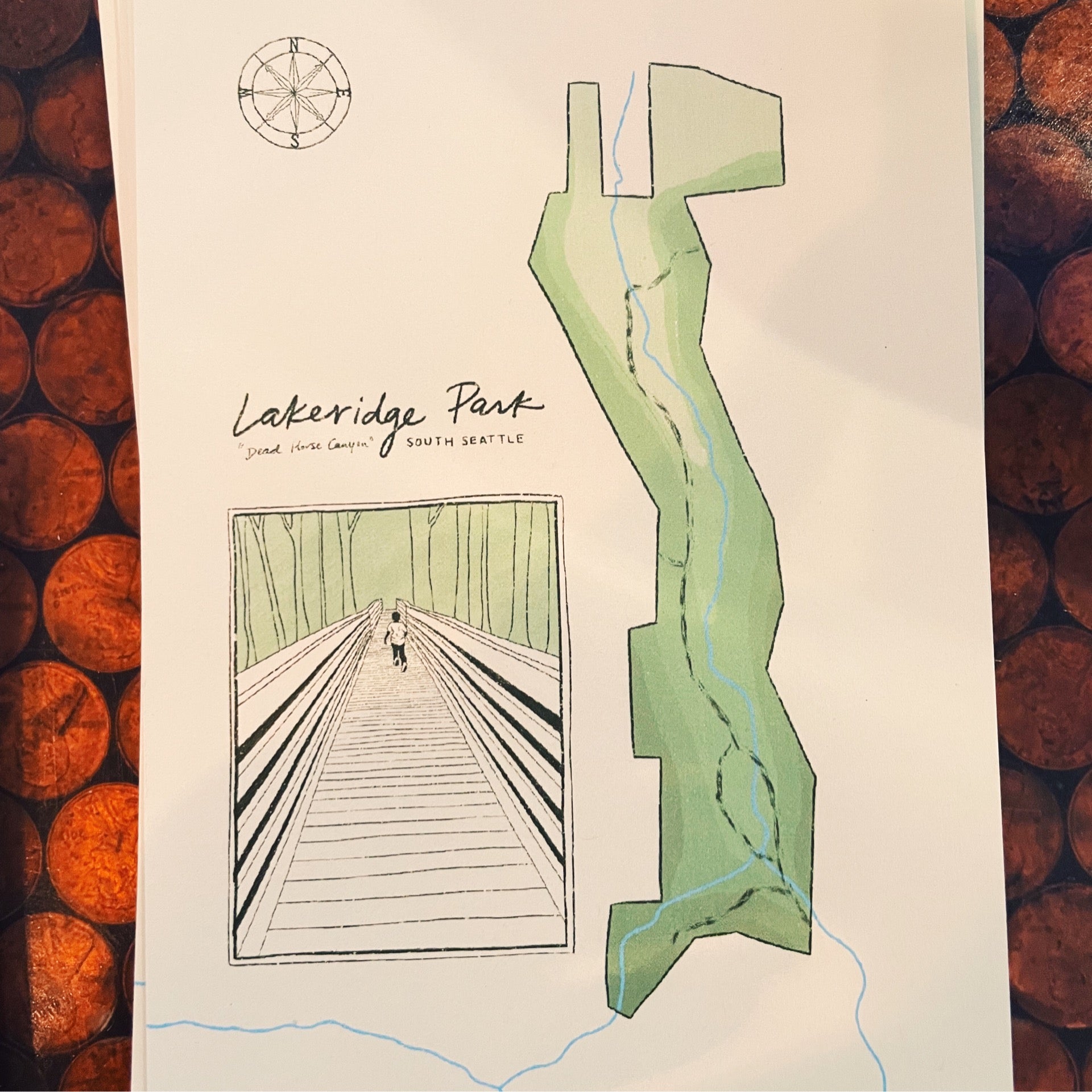 Lakeridge Park Postcard